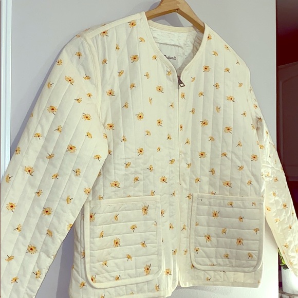 Madewell Jackets & Blazers - NWT Madewell Daisy Quilted Liner Jacket